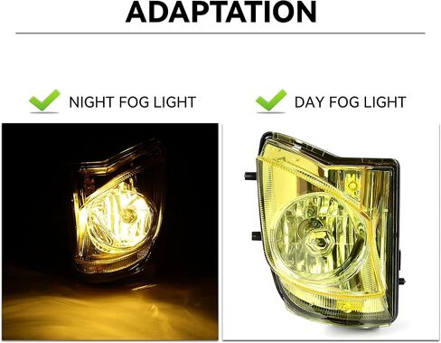 HECASA Pair Fog Lights Compatible with 2006-2010 Lexus IS250 IS350 Replacement for 8122153290 8121153290 LX2592106 LX2593106 Front Bumper Driving Fog Lamps Assembly LH & RH (Clear Lens) in Saudi Arabia