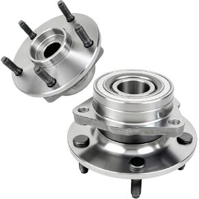 مجموعة محور تحمل العجلة الأمامية 515072 متوافقة مع دودج رام 1500 2002-2008، محمل المحور 5 العروة، قطعتان in Kuwait