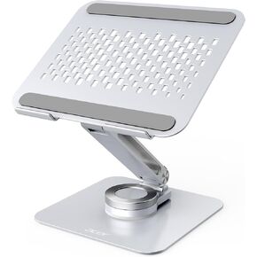 acer Dual Vertical Laptop Stand, Upright Desktop Stand Holder with Adjustable Dock (Up to 15.7''), Aluminum Laptop Rack Storage Desk Organizer for Tablet, MacBook/Samsung/HP/Dell/Chrome Book in Kuwait