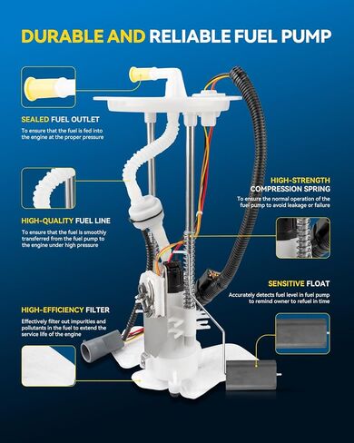 PHILTOP FG1863 Fuel Pump for Cherokee 2014-2017 2.4L, Replaces # FG1863, 68231311AA, 68231311AB Electric Fuel Pump Assembly in Saudi Arabia