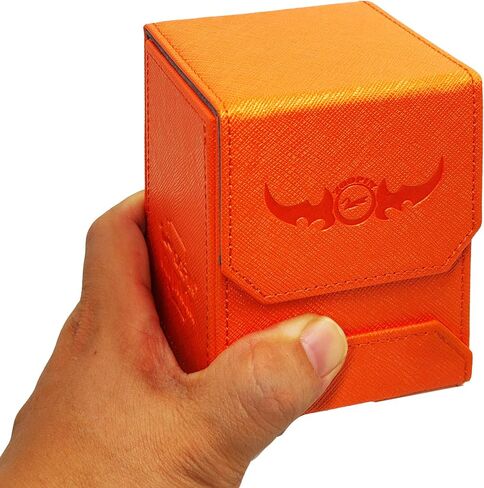 Zoopin Leather Deck Box-White for Collectible Cards-MTG,Yugioh,Pokeman,TES Legacy,Munchkins CCG Decks and Also Small Tokens or Dice- Hold 80 Sleeved Cards or 150 Naked Cards … in Saudi Arabia