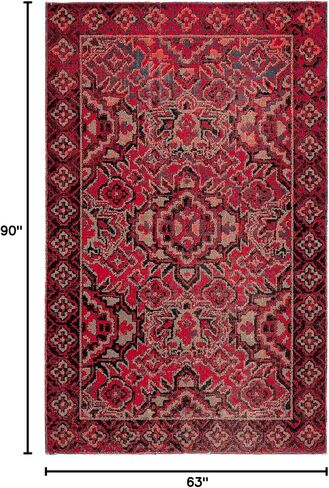 Jaipur Living Chaya Indoor/Outdoor Medallion Red/Black Runner Rug (2'6"X8') in Saudi Arabia