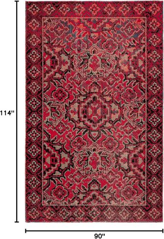 Jaipur Living Chaya Indoor/Outdoor Medallion Red/Black Runner Rug (2'6"X8') in Saudi Arabia