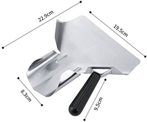 مغرفة الفشار، مغرفة قلي فرنسية من الفولاذ المقاوم للصدأ، مغرفة للحلويات، مغرفة للوجبات الخفيفة والحلويات والسلع الجافة بالثلج in Kuwait