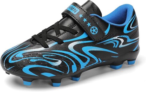 Soccer Cleats for Kids Turf Soccer Shoes Indoor Boys Girls Football Shoes Youth TF AG Artificial Ground Trainning Athletic Sneakers Outdoor in Saudi Arabia