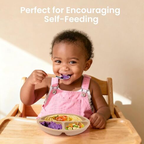 Toddler Utensils, Kids Silverware with Silicone Handle, Spoons and Forks Set, 18/8 Stainless Steel Children Safe Feeding Supplies, 6 Pack, Dishwasher Safe in Saudi Arabia