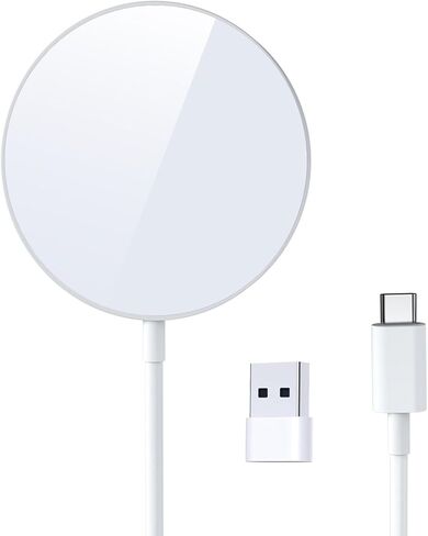 3 in 1 Magnetic Fast Wireless Charger,Compatible for iPhone12/13/14/15 Series,Compatible AirPods 2/3, for Apple Watch 2/3/4/5/6/7/8/Ultra/SE,15W Fast Charger in Kuwait