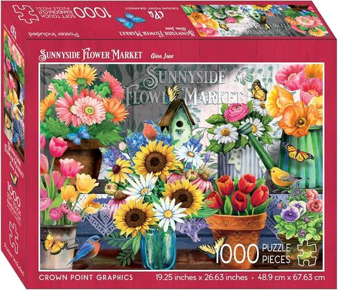 Crown Point Graphics Cozy Moments Puzzle, 1000 Piece Jigsaw Puzzle in Kuwait