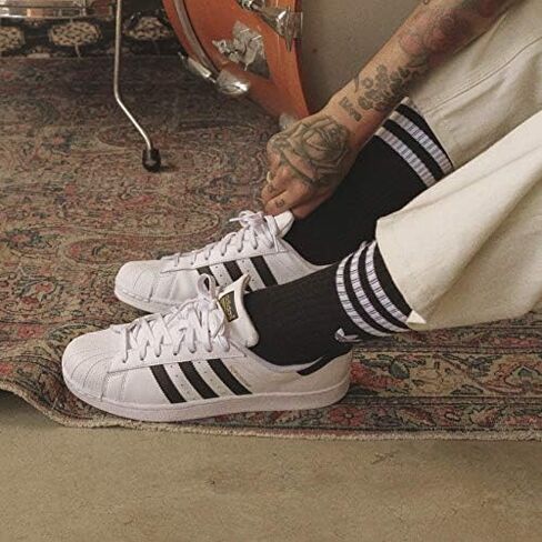 adidas Originals Superstar (Little Kid) White/White 13.5 Little Kid M in Saudi Arabia