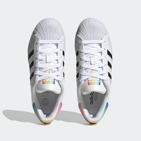 adidas Originals Superstar (Little Kid) White/White 13.5 Little Kid M in Saudi Arabia