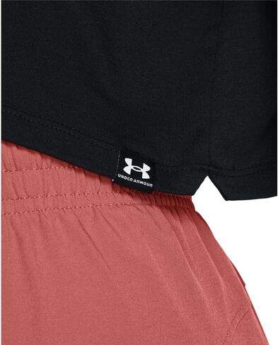 Under Armour Women's UA Campus Boxy Crop Short Sleeve T-Shirt (Small, Blue Teal) in Saudi Arabia