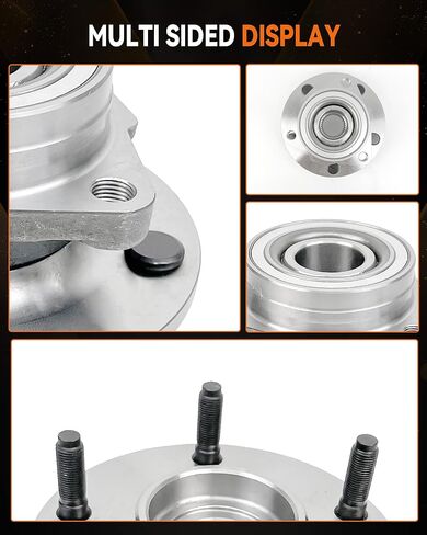 515072 Front Wheel Bearing Hub Assembly Compatible with Dodge Ram 1500 2002-2008,Hub Bearing 5 Lug, 2Pcs in Kuwait