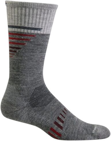 Sockwell Men's Ascend II Crew Moderate Compression Sock in Saudi Arabia