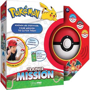 Ultra Pro Pokémon Trainer Mission Toy - Interactive Poké Ball Guessing Game, Fun for Family & Friends, Explore with Pokeball Toy, Learn & Catch Pokémon, Perfect for Board Game Enthusiasts