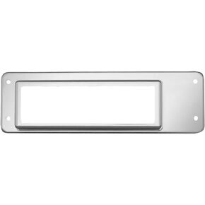 GG Grand General 69001 Chrome Plastic CB Radio Bezel for International