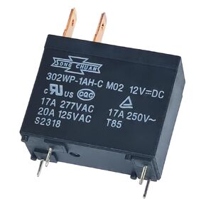 302WP-1AH-C M02 12VDC 20A 4Pins Water Heater Microwave Relay