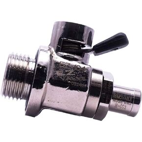 EZ-104(18mm-1.5) EZ Oil Drain Valve with removable Straight Hose End(H-001) Combo