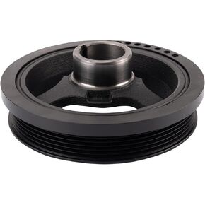TRQ Engine Crankshaft Vibration Damper Compatible with Buick Cadillac Chevrolet GMC Saturn