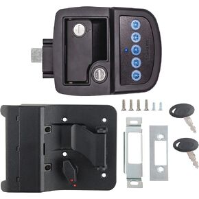 Bauer AP Products 013-5091 Keyed-A-Like Bluetooth Electric Towable Lock - RH,Black