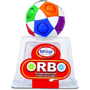 POPULAR PLAYTHINGS Orbo Puzzle Snap & Match Toy, Brainteaser for Kids Ages 4 and Older
