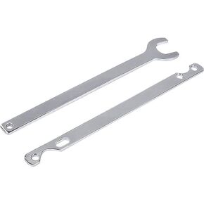 A A IN 32mm Fan Clutch Wrench Set, 2 Pieces Fan Clutch Removal Tool with Water Pump Pulley Holder Compatible with BMW Ford GM Chevrolet, Nut Water Hub Removal, Removing Holding Clutch Tool