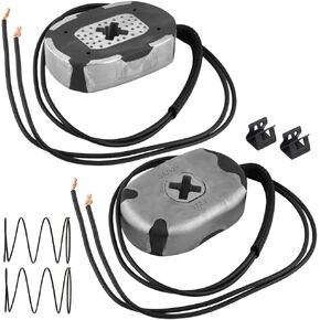 JADODE 2Pcs 12" Electric Trailer Brake Magnet Kit for 2" x 12" Electric Brakes Assembly Fits Most 7,000lb Axles Trailer Brake Magnet Kit