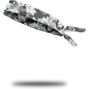 Treadbands Low Profile Tieback Non Slip Headband - Designs (Ash)