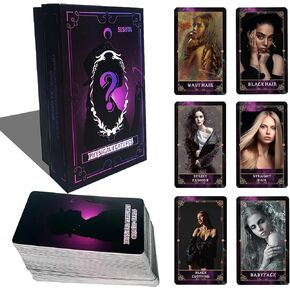 Who is She? Physical Features Oracle Cards Deck, Love Oracle Cards, Character Traits Tarot Cards Deck for Beginners, What Does The Next Person You Love Look Like?