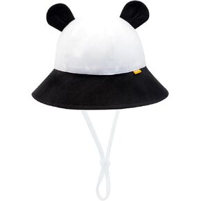 POMIJIAN Baby Sun Hat Girls UPF 50+ Beach Kids Hats Boys Wide Brim Cute Toddler Bucket Hat Floppy Infant Sun Hats