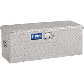 UWS EC20061 36-Inch Heavy-Wall Aluminum Foot Locker Tool Chest Storage Box, RigidCore Lid