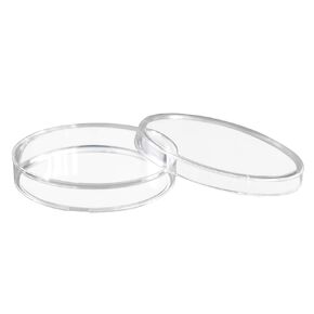 EISCO 10PK Disposable Petri Dish with Lid - Sterile - 90x14mm - Polystyrene - Triple Vented - Transparent