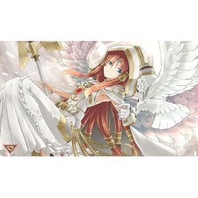 لوحة ماوس عملاقة مخصصة من Minerva، The Exalted Lightsworn - مطاط متين مقاس 14 بوصة × 24 بوصة لألعاب بطاقات التداول in Kuwait