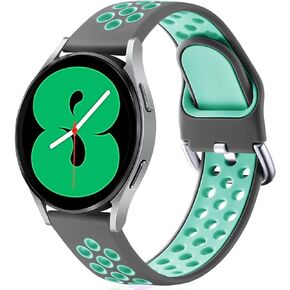 Lerobo Galaxy Watch 6 Band Compatible with Samsung Galaxy Watch 4 Band 40mm 44mm, Galaxy Watch 4 Classic 42mm 46mm, Galaxy Watch 6 Bands,Galaxy Watch 5 Bands, Galaxy Watch 5 Pro 45mm, 20mm Silicone