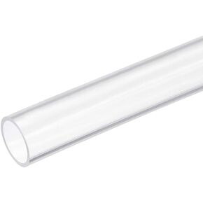 uxcell Silicone Tubing 9/32"(7mm) ID x 3/8"(9mm) OD 3.3ft(1m) Silicone Rubber Tube Air Hose Pipe for Pump Transfer Clear