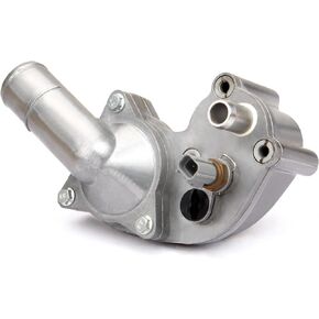 MILIPARTS Upgrade Aluminum Thermostat Housing Assembly Replacement for 2005-2010 Ford Mustang 4.0L NA Replaces Parts 5R3Z-8592-BA 5R3Z8592BA