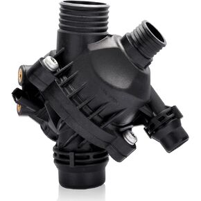 OCPTY Thermostat Housing Fit for BMW X3 2007-2010,for BMW Z4 2006-2011,for BMW 328i 2007-2011 Engine Coolant Thermostat Housing Assembly Replaces 11537536655