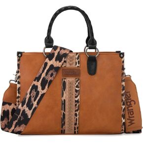 محفظة كتف منسوجة بطباعة الفهد للنساء من رانجلر in Kuwait