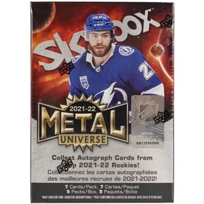 2021-22 Upper Deck Hockey Skybox Metal Universe Blaster Box