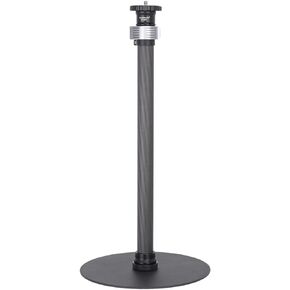 Koolehaoda Monopod Stand for Desk, 16"-28" Adjustable Camera Table Mount Stand with Heavy Base, Carbon Fiber Monopod Mount Stand for DSLR Camera, Light, Webcam, Live Streaming, Vlogging