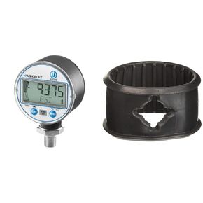 ASHCROFT 6833431 Digital Pressure Gauge w/Backlight, 0-10000 psi