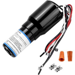 MIFLUS RCO810 Solid State Relay Overload Start Capacitor 3-in-1 Hard Start Capacitor Kit for Refrigerators Compatible for AC120V Air Condtioning Compressors 1/12 to 1/5 H.P.-2packs