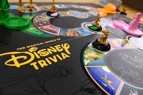 The Magical World of Disney Trivia Game, Family Board Games for Kids and Adults, Disney Gifts, Disney Merchandise, Disney Toys, Games for Family Game Night, Disney Board Games Ages 6, 7, 8, and Up in Saudi Arabia