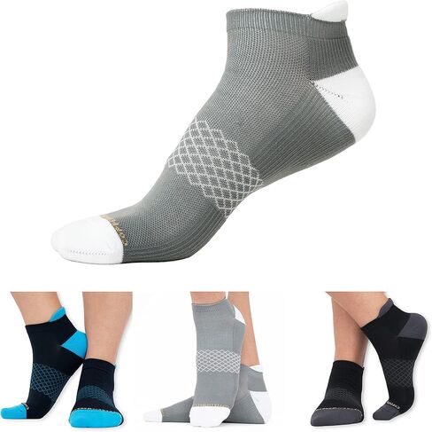 جوارب ضغط نحاسية للنساء والرجال | جوارب ضغط Powerknit للجري وركوب الدراجات وتخفيف الآلام in Kuwait