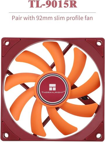Thermalright AXP90-X53 Black Low Profile CPU Air Cooler, 53mm Height, TL-9015B Slim PWM Fan ITX CPU Heatsink Cooler, AGHP Technology, for AMD AM4 AM5/Intel 1700/1150/1151/1200/17XX(Black) in Saudi Arabia