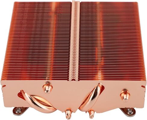 Thermalright AXP90-X53 Black Low Profile CPU Air Cooler, 53mm Height, TL-9015B Slim PWM Fan ITX CPU Heatsink Cooler, AGHP Technology, for AMD AM4 AM5/Intel 1700/1150/1151/1200/17XX(Black) in Saudi Arabia
