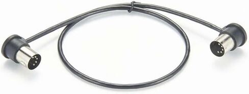 GXMRHWY Midi Din 5 Pin Right Angle Male to Male for Power Supply Extension Cable 1 Meter in Saudi Arabia
