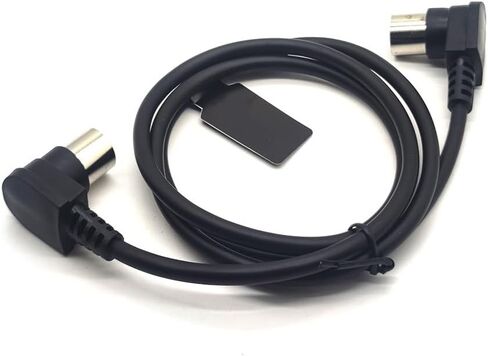 GXMRHWY Midi Din 5 Pin Right Angle Male to Male for Power Supply Extension Cable 1 Meter in Saudi Arabia