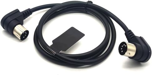 GXMRHWY Midi Din 5 Pin Right Angle Male to Male for Power Supply Extension Cable 1 Meter in Saudi Arabia