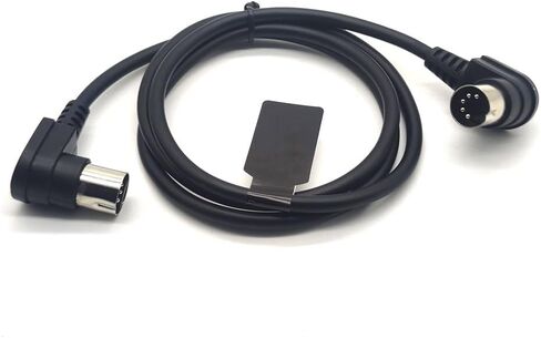 GXMRHWY Midi Din 5 Pin Right Angle Male to Male for Power Supply Extension Cable 1 Meter in Saudi Arabia