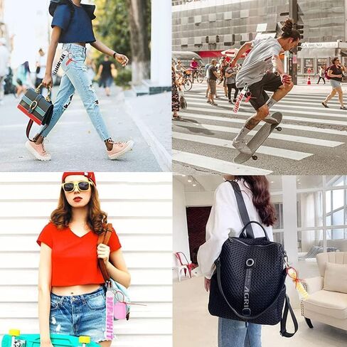 حزام معصم متوافق مع AllStyle من Patel للمفتاح، سلسلة مفاتيح كلاسيكية للمعصم، حامل سلسلة مفاتيح للرجال والنساء in Saudi Arabia